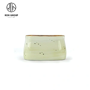 Hot Sale Small Storage Bowl Square Bowls Porcelain Sugar Bowl