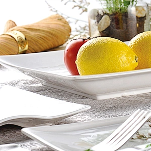 2020 New Coming Restaurant 9'' Ceramic White Soup Bowl Bottom Chassis