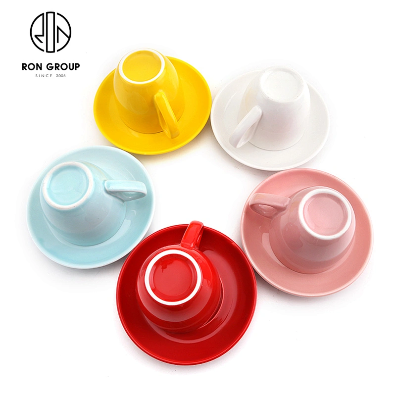 Eco-Friendly Reusable Hotel Restaurant Coffee Mug Ceramic With Handle