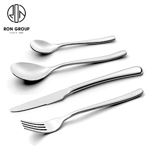 Wholesale Good Quality Custom Logo Restaurant Stainless Steel Cutlery Set