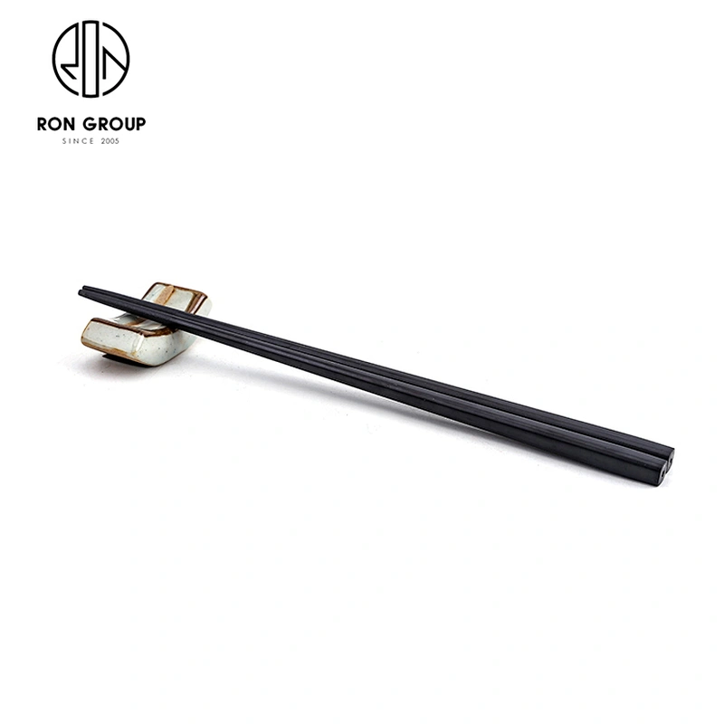 Hot Sale Hotel Restaurant Square Style Black Color Japanese design chopsticks