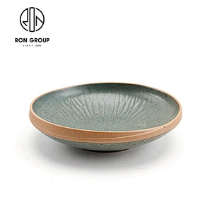 Stylish Restaurant Universal Irregular Shape Round Soup Plate