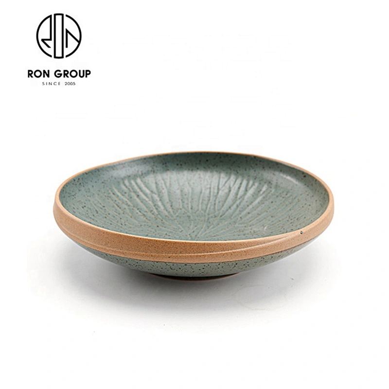 Stylish Restaurant Universal Irregular Shape Round Soup Plate