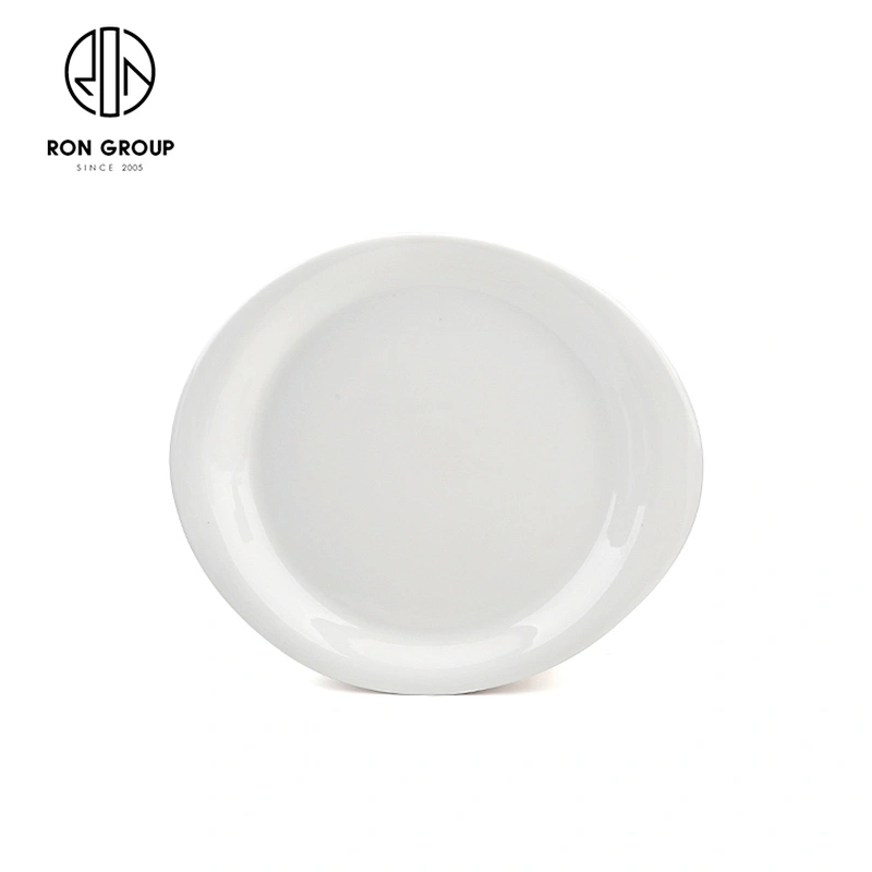 Good Quality Restaurant Custom Logo Ceramic Dinner Dishes And Plates