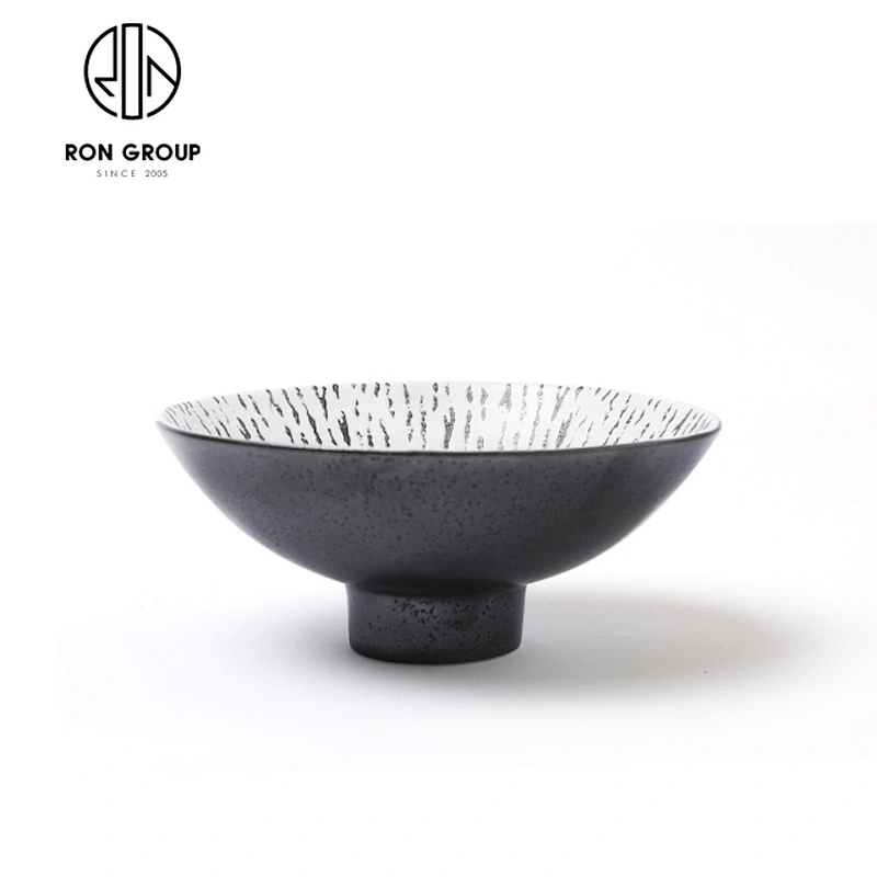 Porcelain Rice Bowl Large Ceramic Soup Bowl  For Restaurant And Hotel