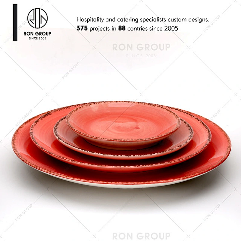 Wholesale Cheap Porcelain Dinner Plate For Restaurant