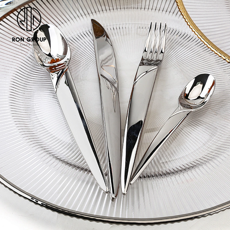 Restaurant Fork Spoon Knife Tea Spoon Stainless Steel Wedding Cutlery Set