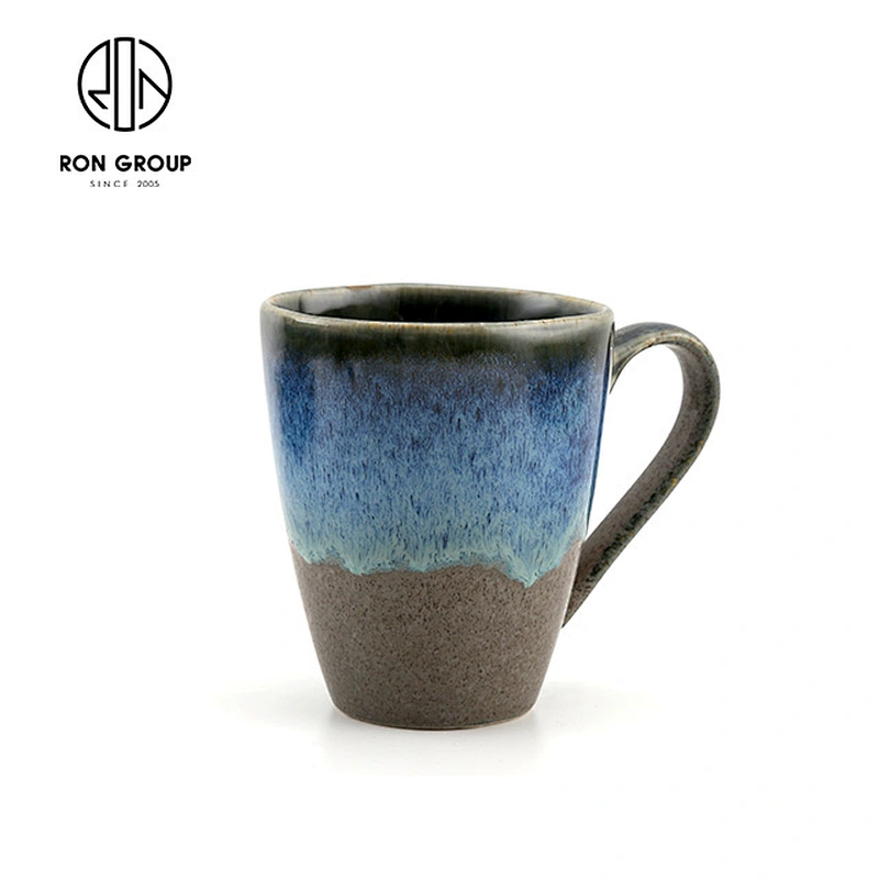 Wholesale tableware sets grey-blue luxury  coffee milk tea cup