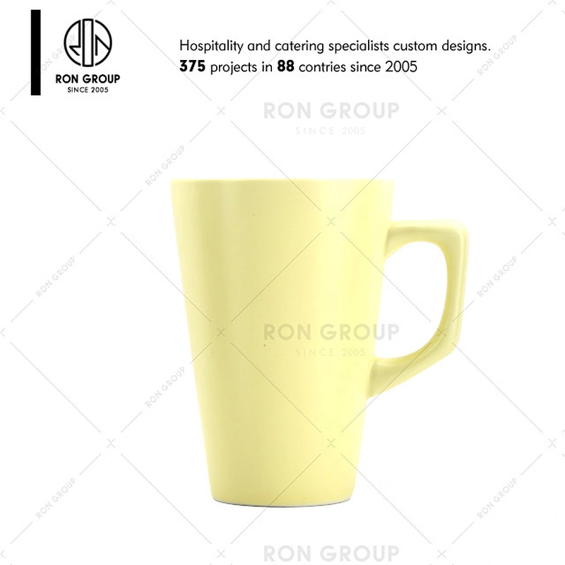 Green Ceramic Coffee Cup For Coffee Shop