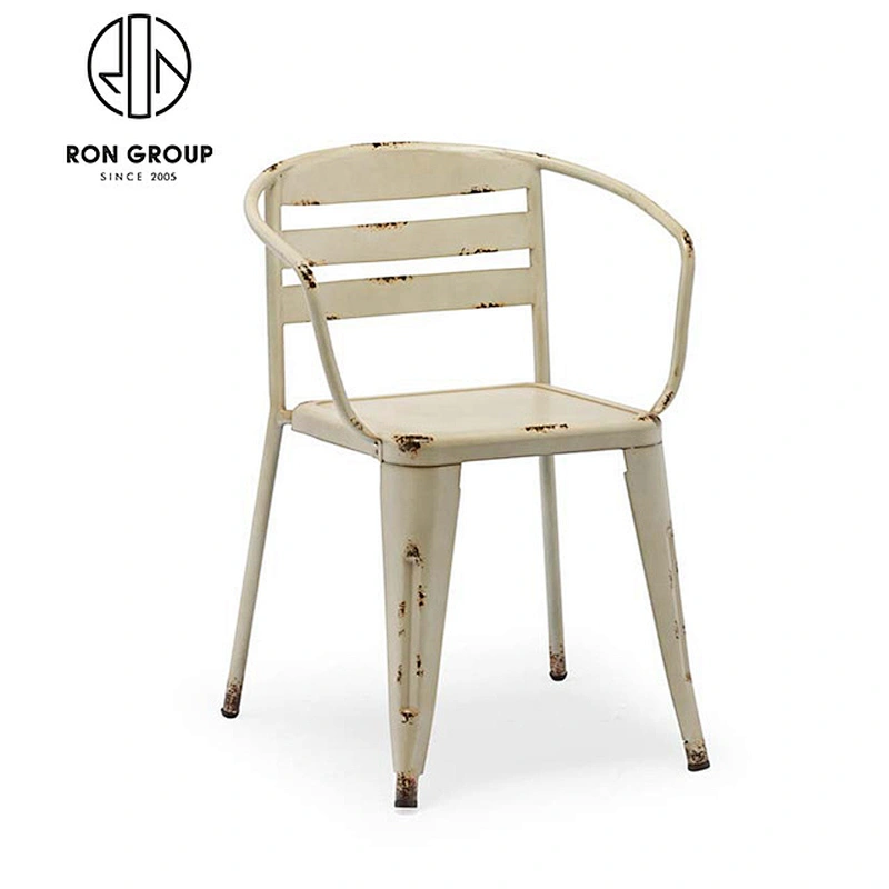 Hot Sale Custom Color Restaurant Vintage Metal Chair
