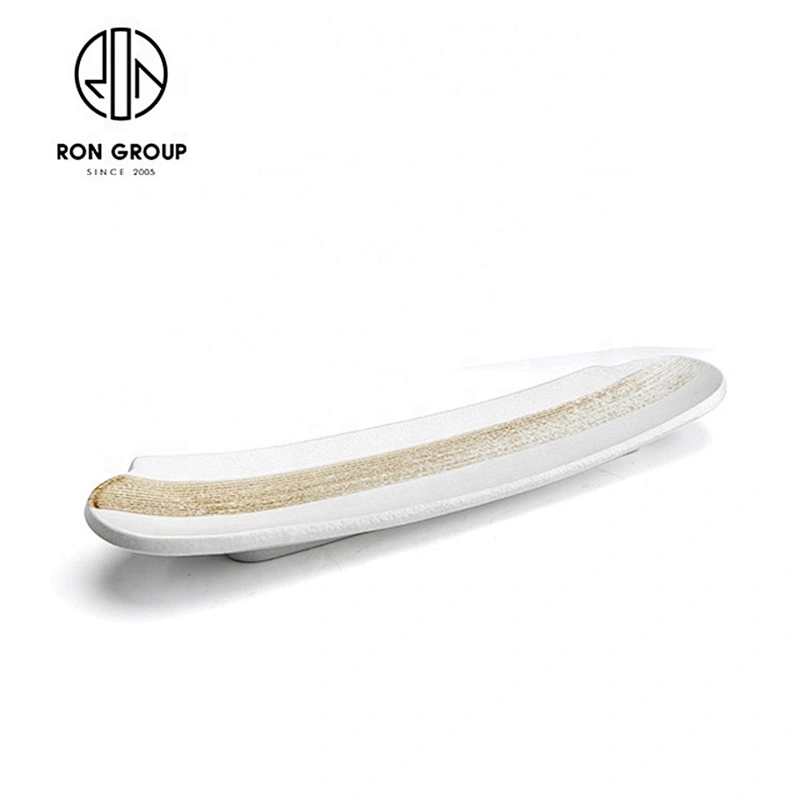 Wholesale Beautifully Creative Special Oval Strip Plate