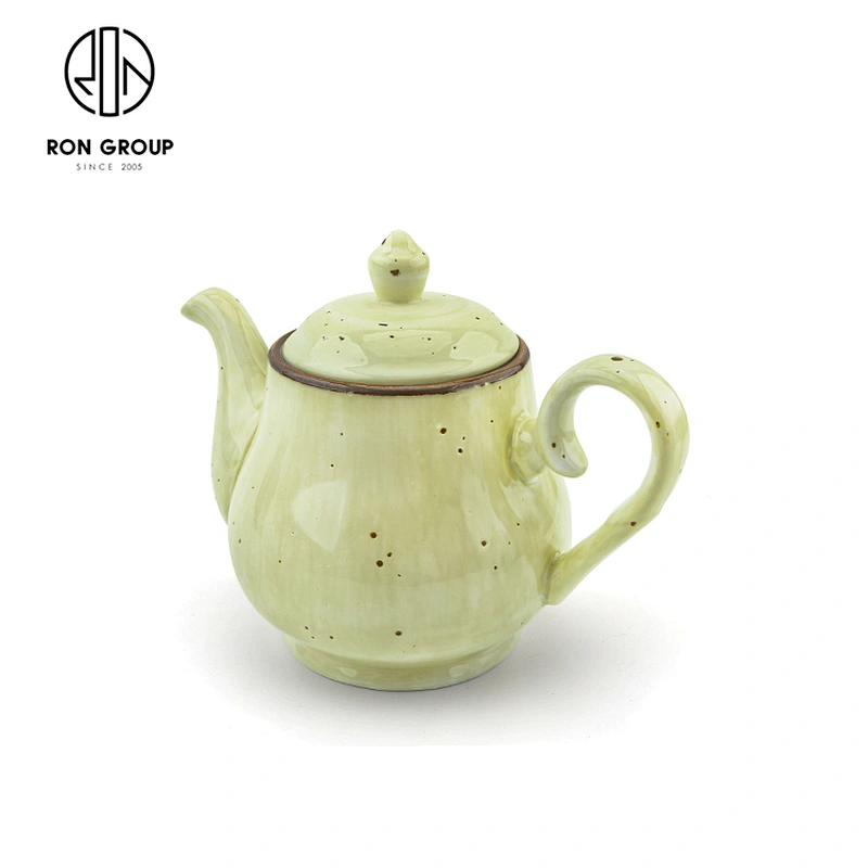 Europe Style Concise Design Wedding Used Coffee Porcelain Tea Pot With Lid