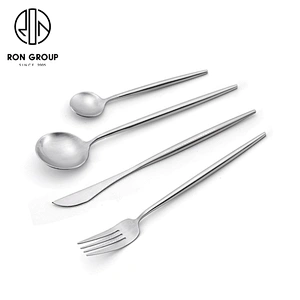 Wholesale Hotel Restaurant Coffee Shop Flatware Set Stainless Steel Cutlery