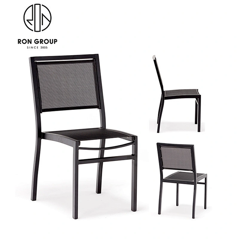 Wholesale Outdoor Aluminum Bistro Dining Chair
