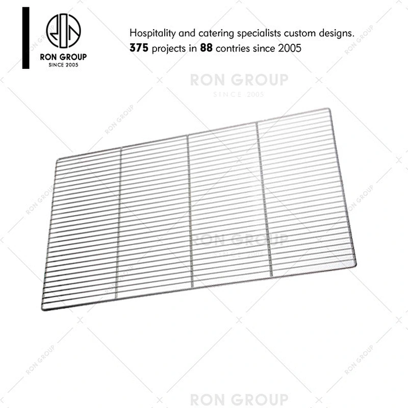Restaurant storage rack 4 tiers kitchen stainless steel wall shelves