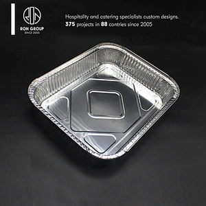 High Quality Disposable Microwave Pie Pans Aluminium Foil Container