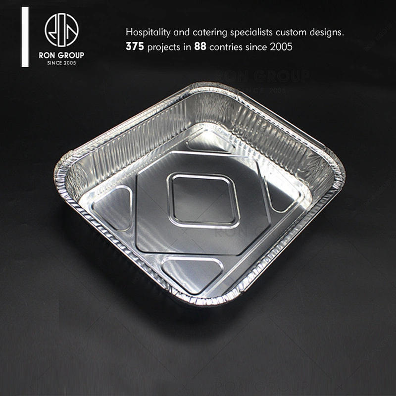 High Quality Disposable Microwave Pie Pans Aluminium Foil Container