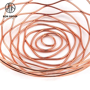 Restaurant Accessories Metal Iron Wire Round Gold Middle Size Bread Basket