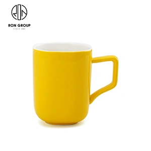 Multi-Colored 350ml Vintage Coffee Mug Travel Ceramic With Handle