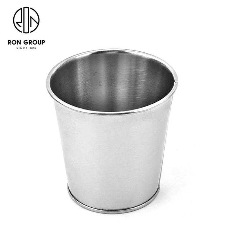 Food Grade Mini Kitchen Stainless Steel French Fries Bucket