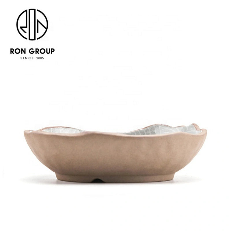 Good Quality 7 Inch Fish Pattern Large Ceramic Round Bowl