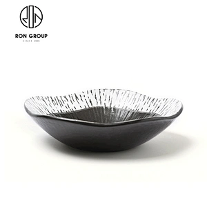 Hotel Creative Fashion Design Ceramic Fruit Salad 7'' Lotus Bowl