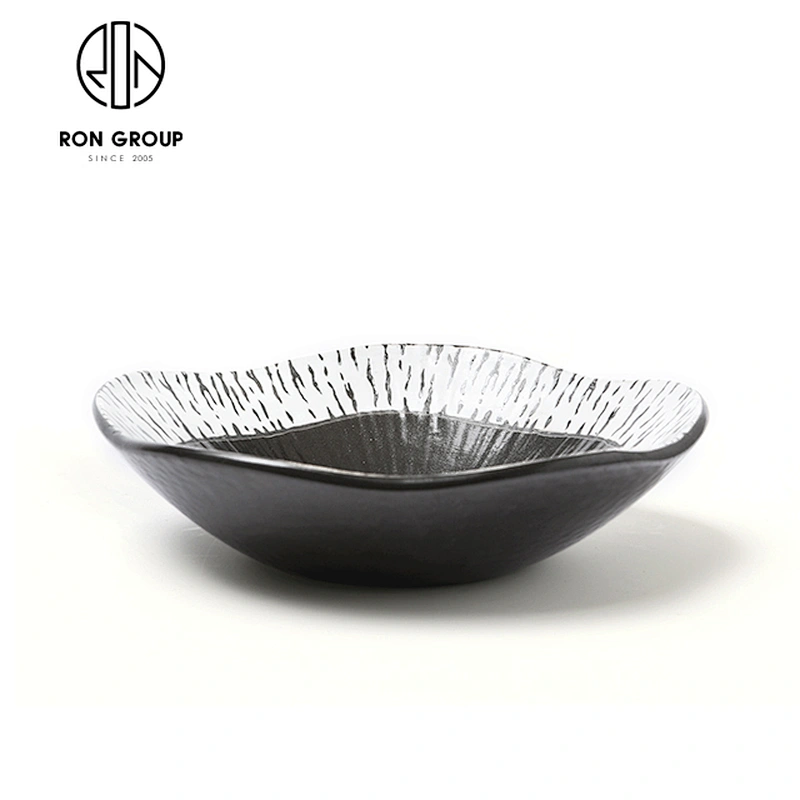 Hotel Creative Fashion Design Ceramic Fruit Salad 7'' Lotus Bowl