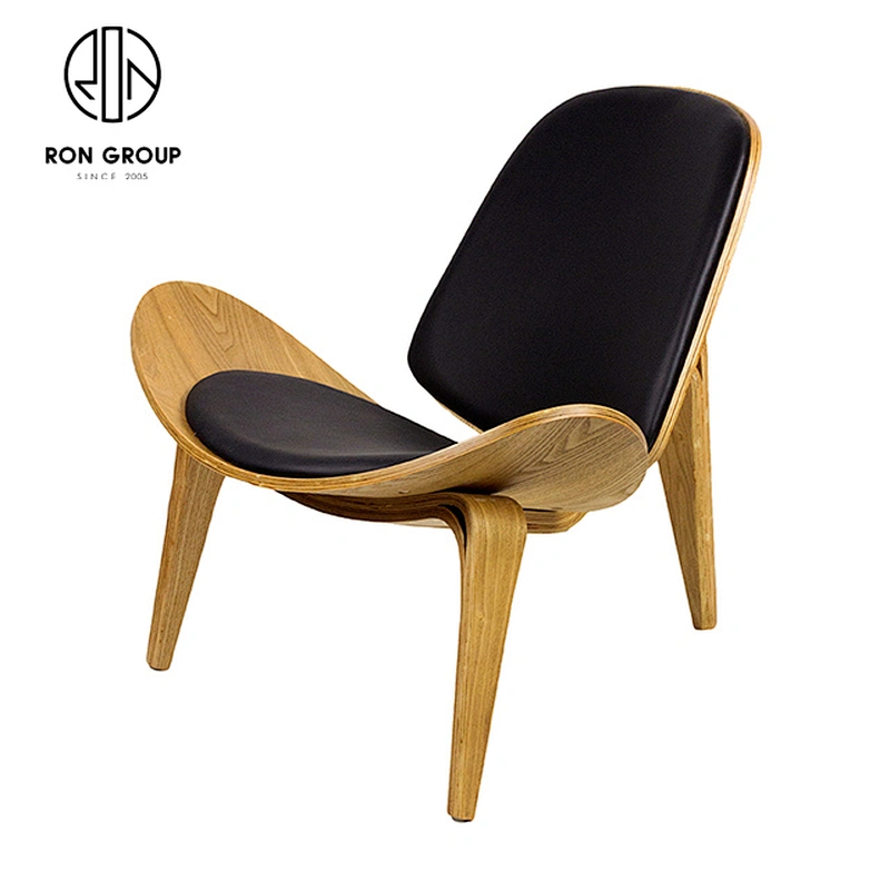 High Quality Leisure Lounge Wooden Shell Designer Dining Chair