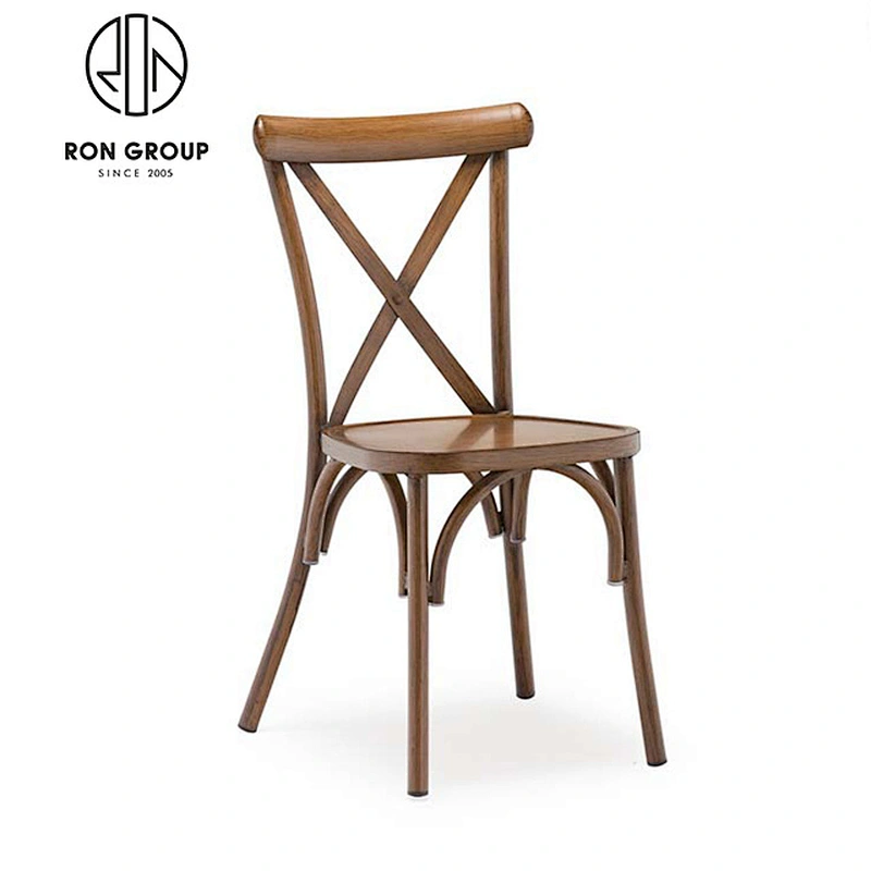 Wedding Hotel Garden Cross Back Chair