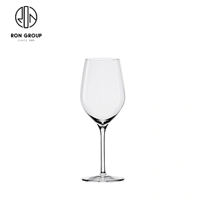 450ML Wedding Etched Lead-Free Crystal Bulk Wine Glasses For Sale