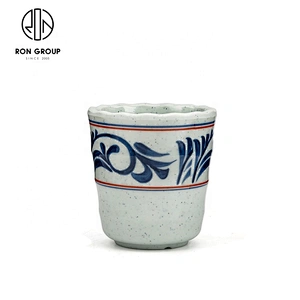 Tea Cup China Wholesale 3 Inch Coffee Shop Flower Pattern Cup