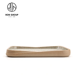 square ceramic plate dining sets for restaurant
