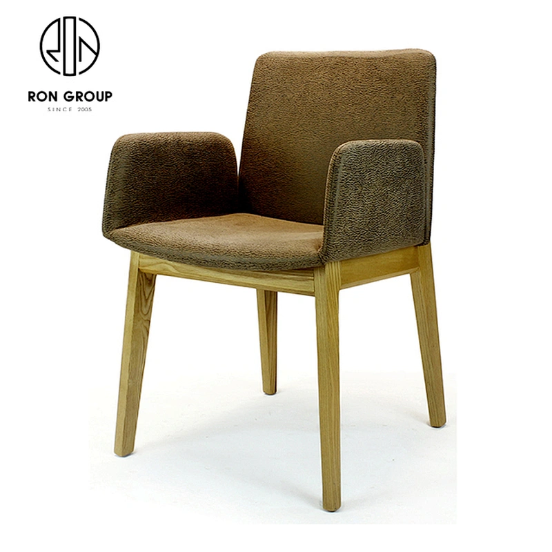 Wholesale Wood Furniture Office Modern Leisure Chair With Soft Seat