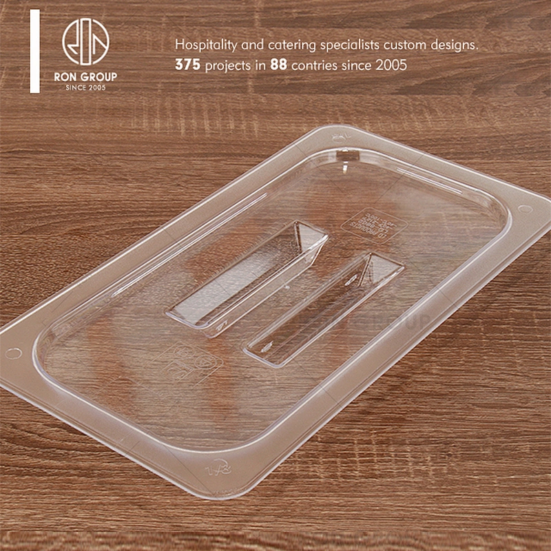 Restaurant Kitchen Storage Food Grade Large Plastic GN Food Pan