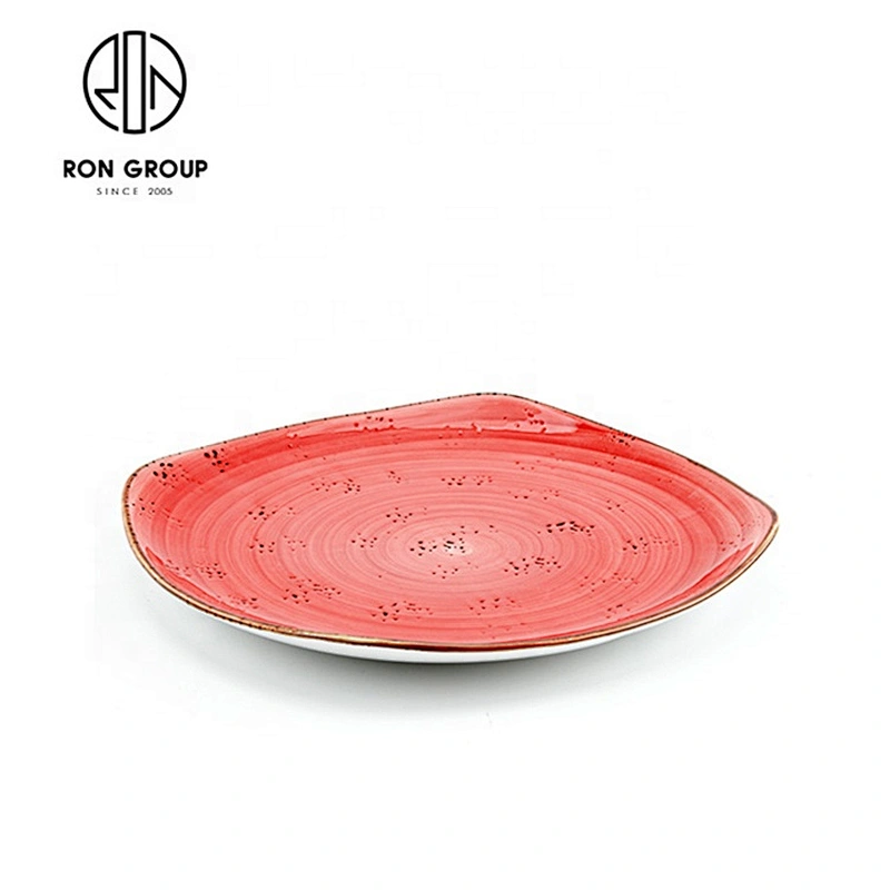 Eco Friendly Shallow Square Plate High End Restaurant Dinnerware