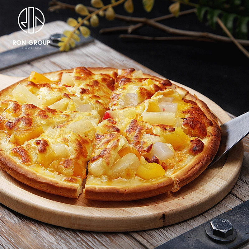 wooden durable customize cheese serving plate restaurant cutting pizza board