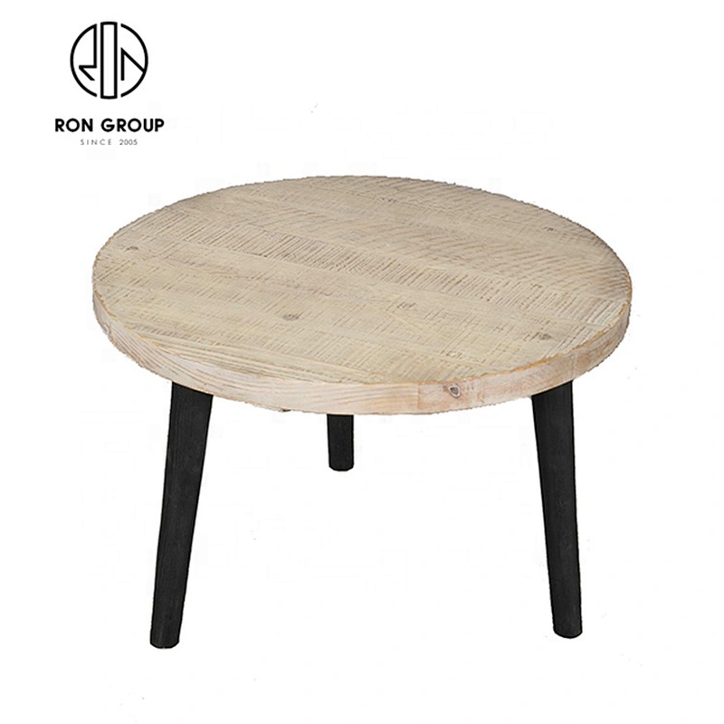 Customized Fashion Durable Wooden Hotel Dining Round Table For Sale