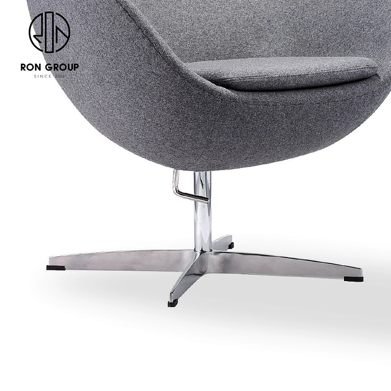 Home Furniture Wholesale Modern Living Room Leather Lint High Density Foam Luxury Leisure Chair