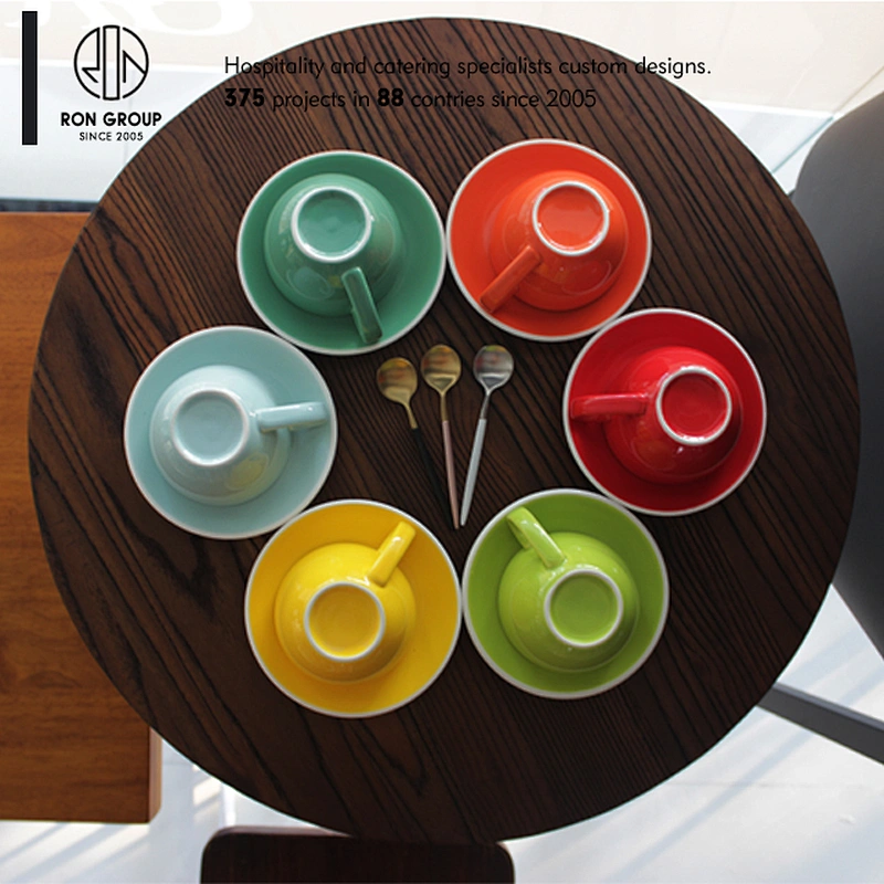 Wholesale Restaurant Hotel Porcelain Tea Restaurant Ceramic Cup