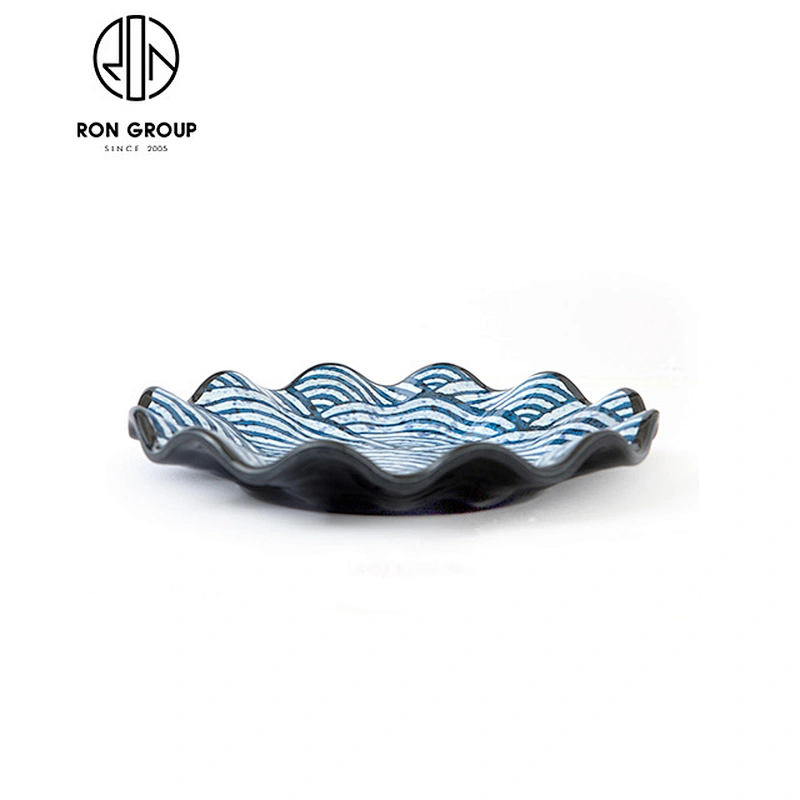 special design ceramic tableware deep dinner plate