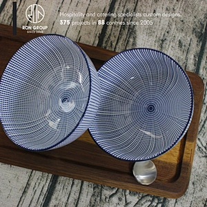 Restaurant Supporting 11.5 diameter Porcelain bowl for soup or salads