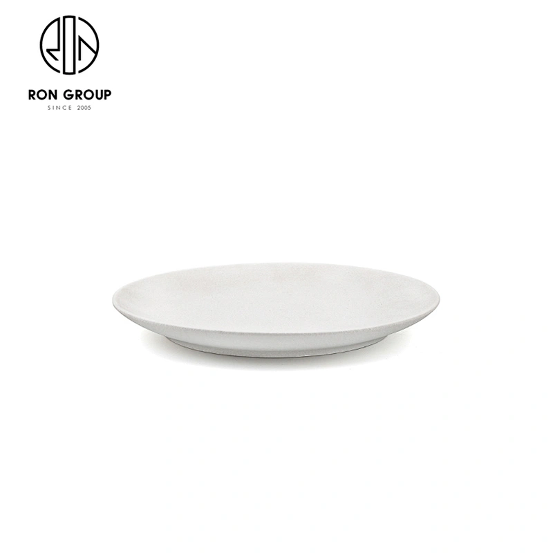 Restaurant Catering Food Plate Hotel Dinnerware Shallow Round White Dinner Plates