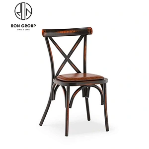 Wedding Hotel Garden Cross Back Chair