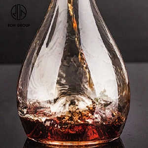 1100ML Restaurant Lead-Free Crystal Decanter And Whiskey Glass