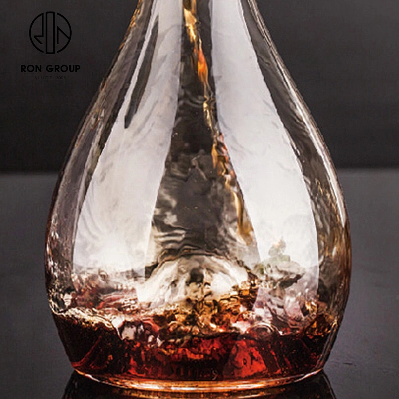 1100ML Restaurant Lead-Free Crystal Decanter And Whiskey Glass