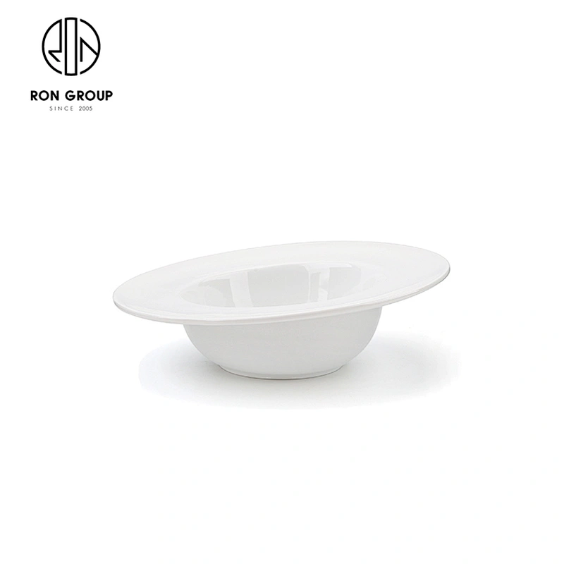 Modern Personality Dinnerware Food Porcelain Custom Hat Shape Bowl