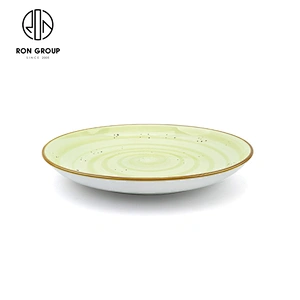 Wholesale High Quality Ceramic Serving Dishes Restaurant Dining Round Plates