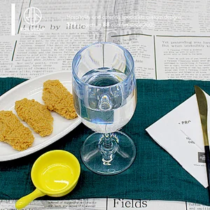 Foshan restaurant supplier 250ml unbreakable plastic wine glass