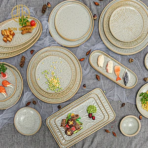 Hot Sale Oval Porcelain Catering Ceramic Dinner Serving Plates