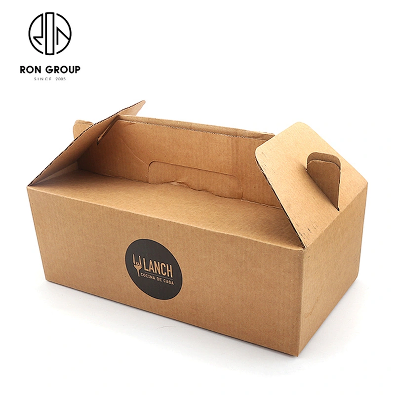 Wholesale Custom Logo Restaurant Food Containers Coffee Shop Cookie Cake Containers